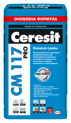 Клей для плитки Ceresit CМ 117 Pro (27кг) 947427 фото
