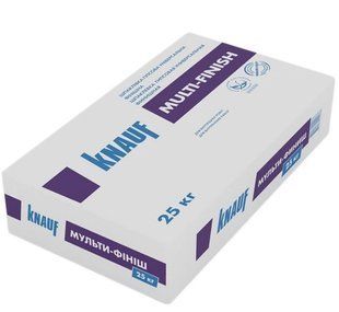 Knauf Multifinish Шпаклівка (25 кг) 150009 фото