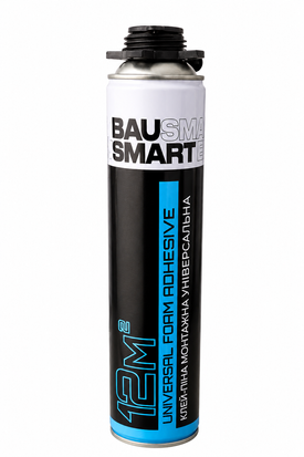 BAUSMART Клей - піна монтажна Універсальна 870г (750мл/ 12м2 ) 112133 фото